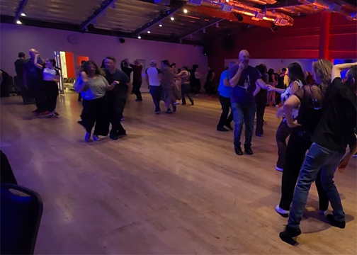 West Coast Swing evolved from earlier swing styles