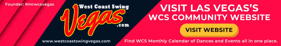 Las Vegas Monthly Calendar of Dances and Events.